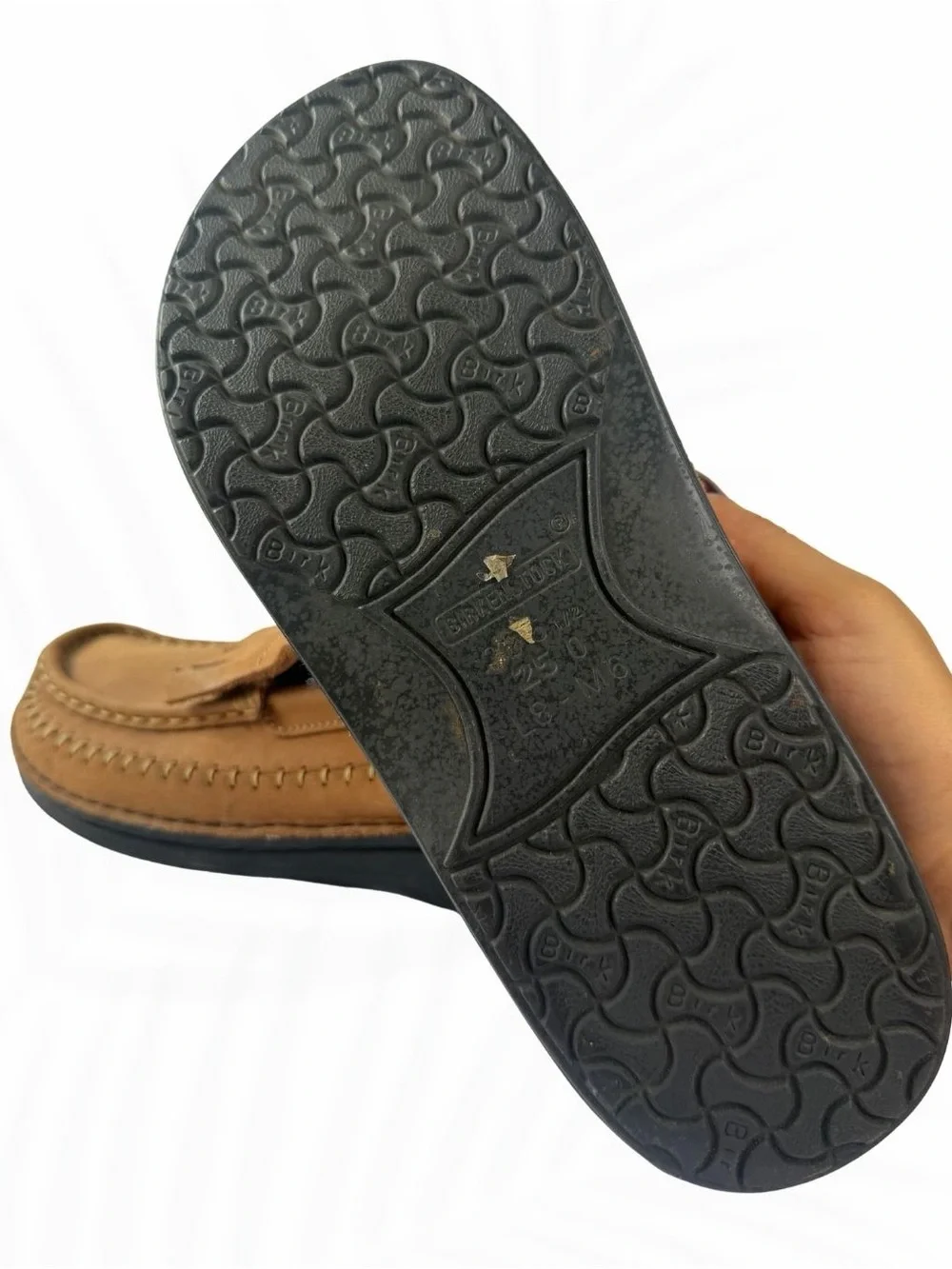 Birkenstock classic footprints